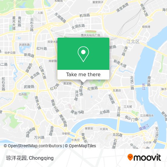 琼洋花园 map