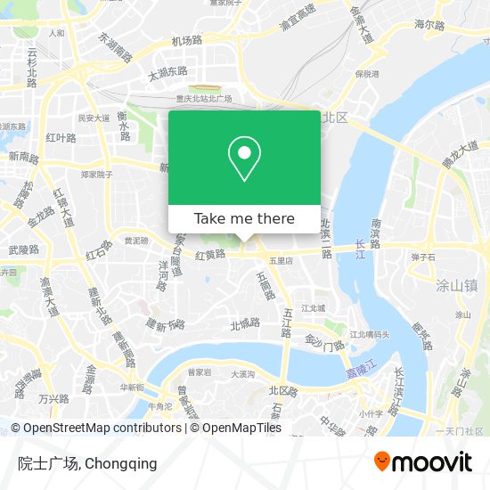 院士广场 map