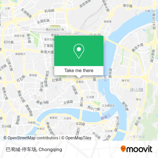 巴蜀城-停车场 map