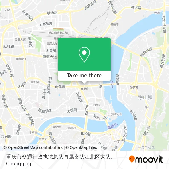 重庆市交通行政执法总队直属支队江北区大队 map