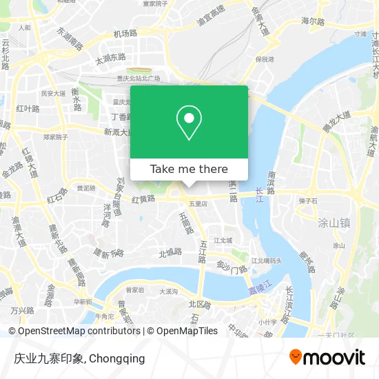 庆业九寨印象 map