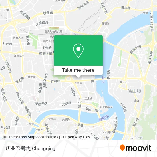 庆业巴蜀城 map