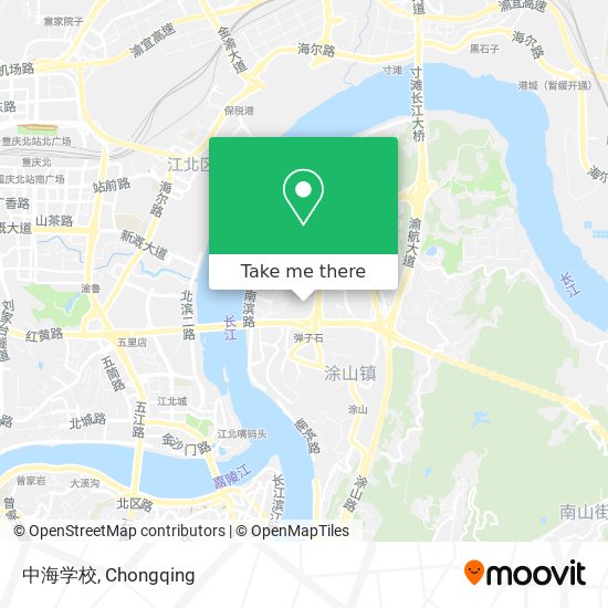 中海学校 map