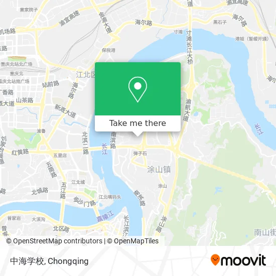 中海学校 map