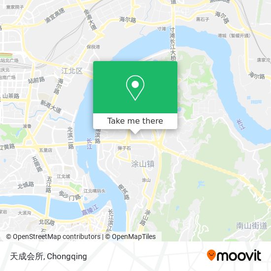天成会所 map