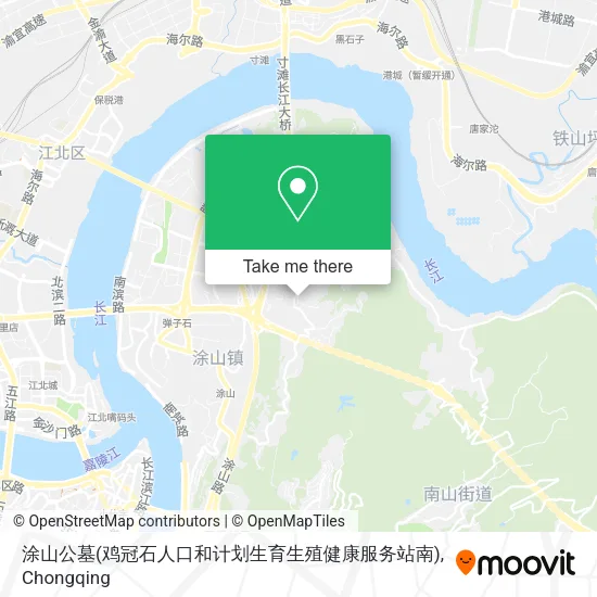 涂山公墓(鸡冠石人口和计划生育生殖健康服务站南) map