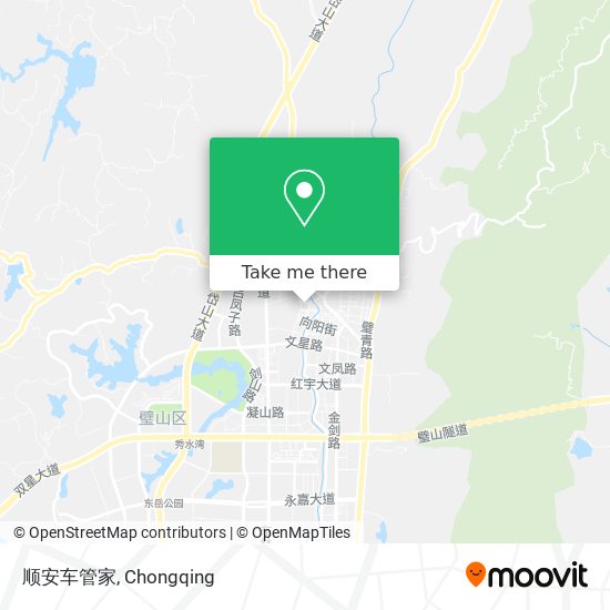 顺安车管家 map