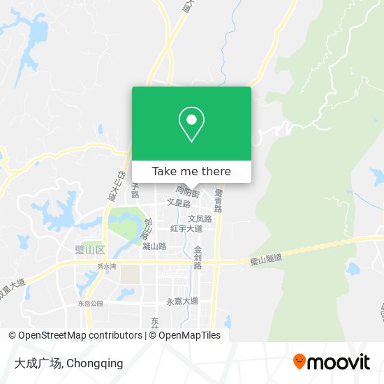 大成广场 map