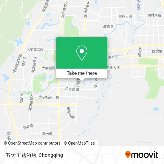 客舍主题酒店 map