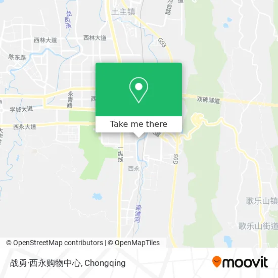 战勇·西永购物中心 map