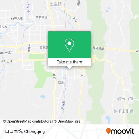 口口面馆 map