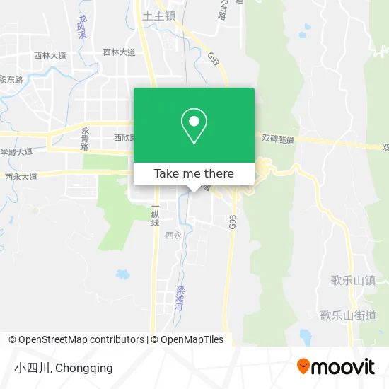 小四川 map