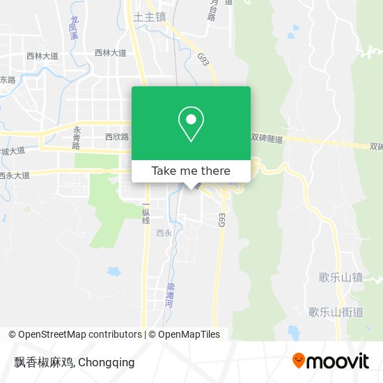 飘香椒麻鸡 map