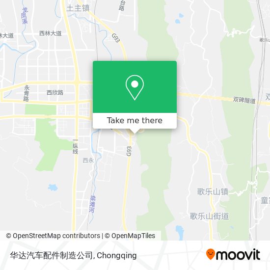 华达汽车配件制造公司 map