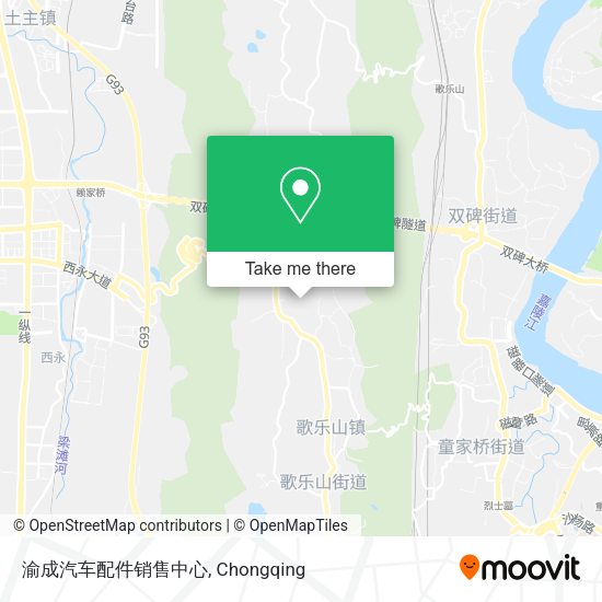 渝成汽车配件销售中心 map