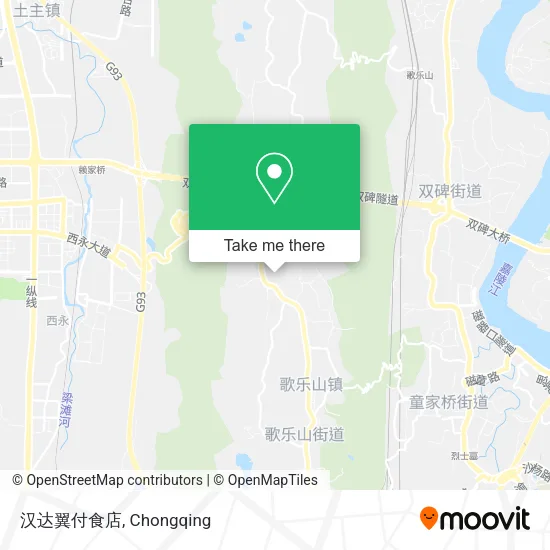 汉达翼付食店 map