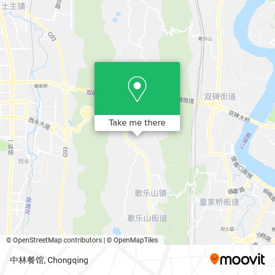 中林餐馆 map