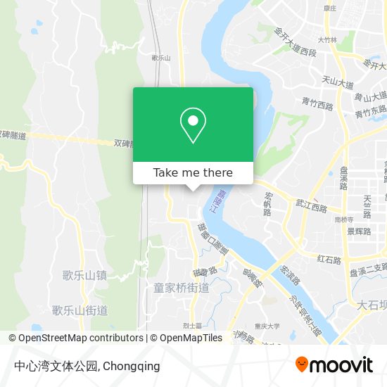 中心湾文体公园 map