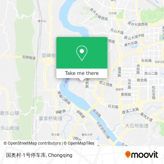 国奥村-1号停车库 map