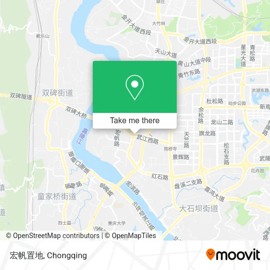 宏帆置地 map