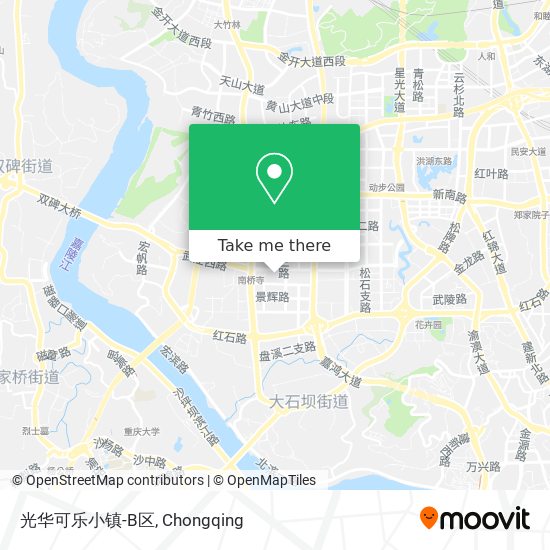 光华可乐小镇-B区 map