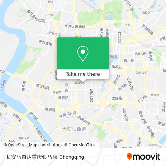 长安马自达重庆银马店 map