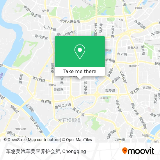 车悠美汽车美容养护会所 map