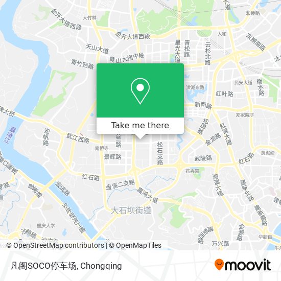 凡阁SOCO停车场 map