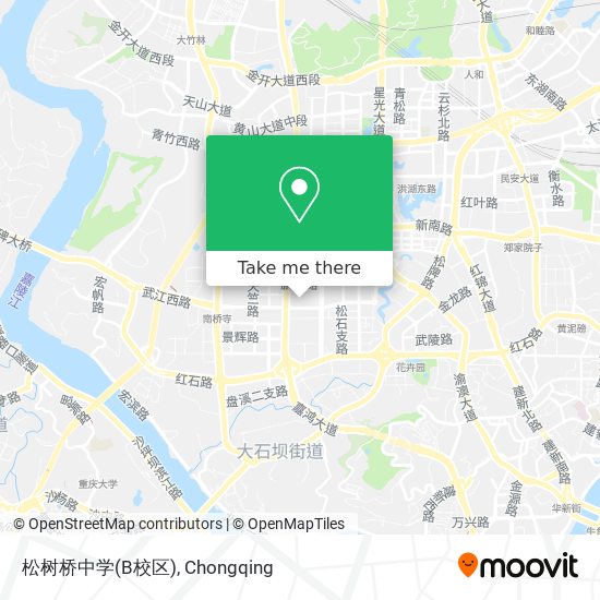 松树桥中学(B校区) map