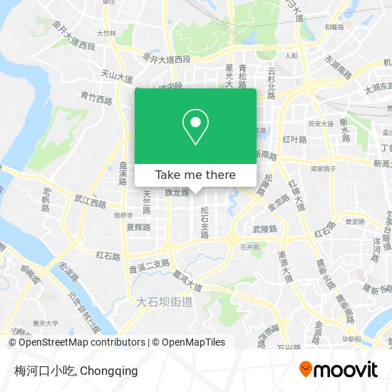 梅河口小吃 map