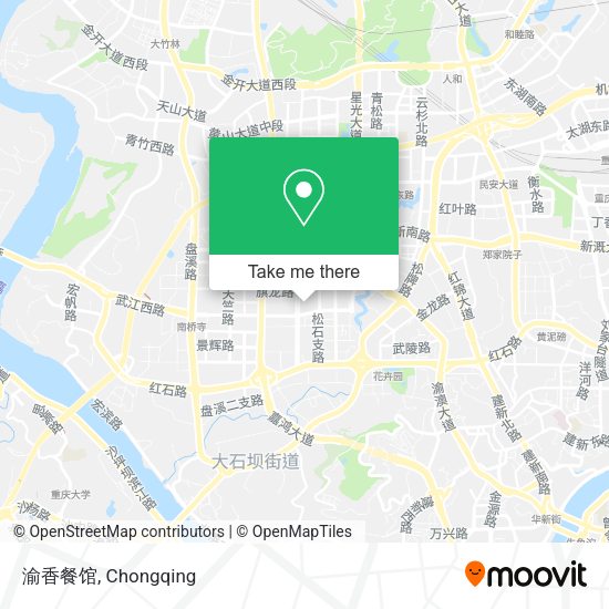 渝香餐馆 map