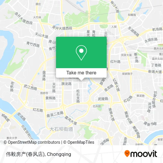 伟毅房产(春风店) map