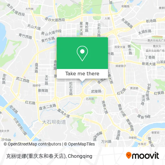 克丽缇娜(重庆东和春天店) map