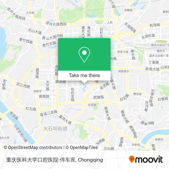 重庆医科大学口腔医院-停车库 map