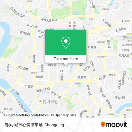 春风·城市心筑停车场 map