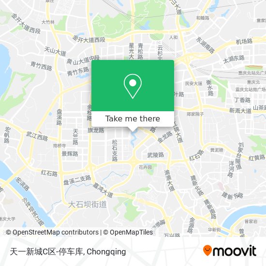 天一新城C区-停车库 map