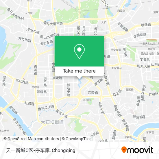 天一新城C区-停车库 map