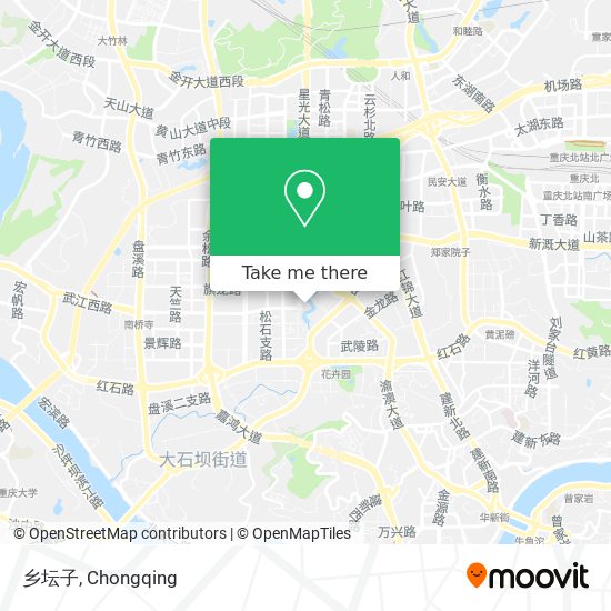乡坛子 map