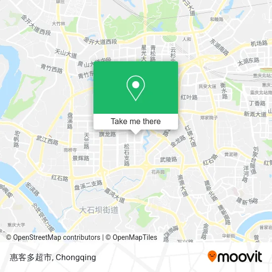 惠客多超市 map