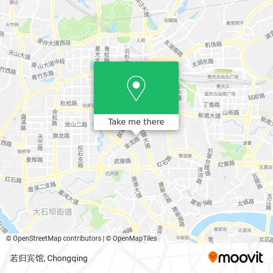 若归宾馆 map