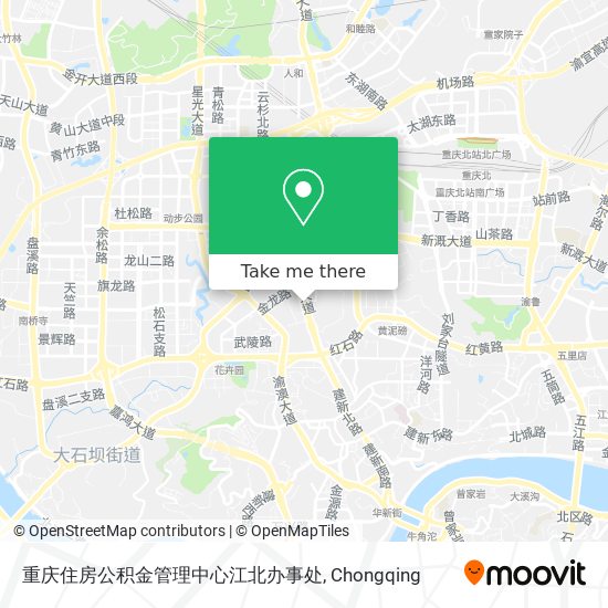 重庆住房公积金管理中心江北办事处 map