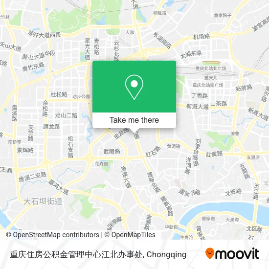 重庆住房公积金管理中心江北办事处 map