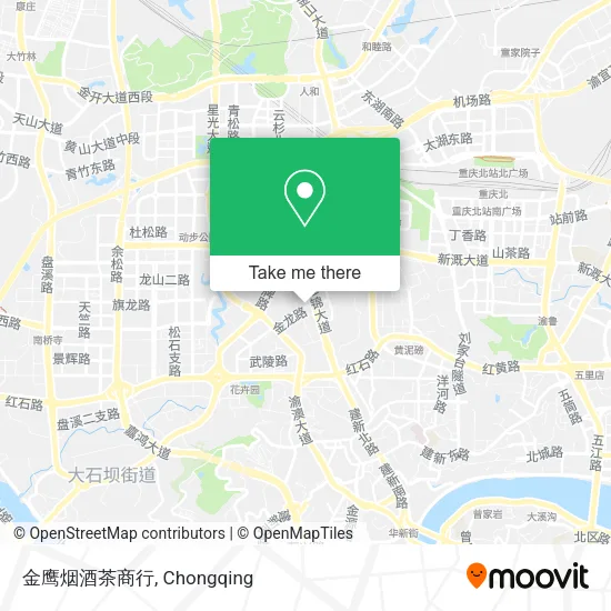 金鹰烟酒茶商行 map