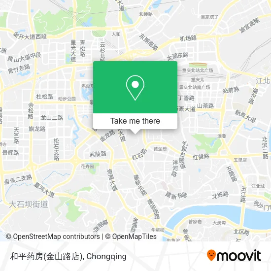 和平药房(金山路店) map