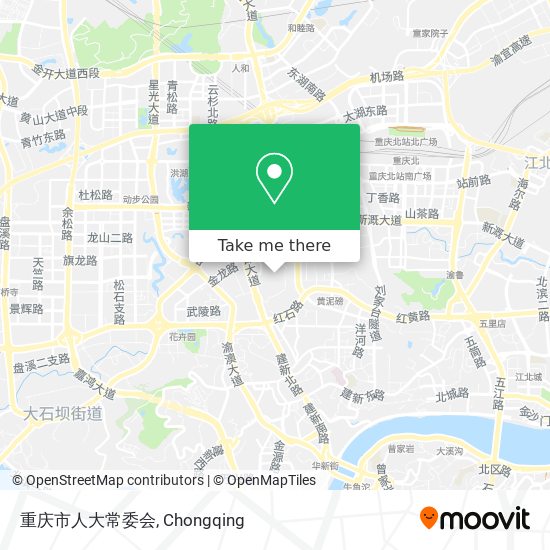 重庆市人大常委会 map