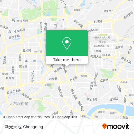 新光天地 map