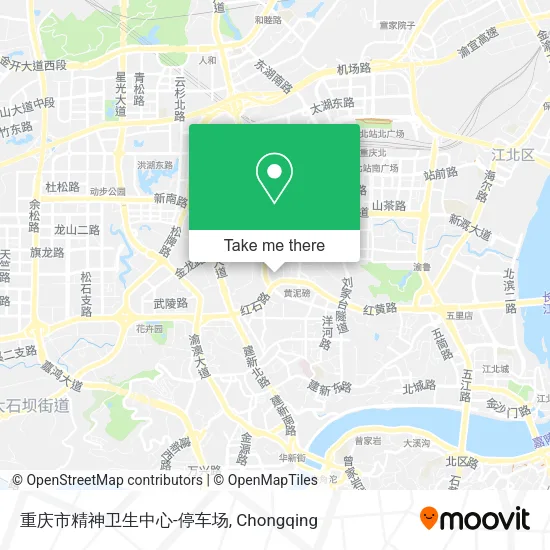 重庆市精神卫生中心-停车场 map