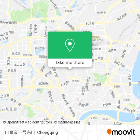 山顶道一号东门 map