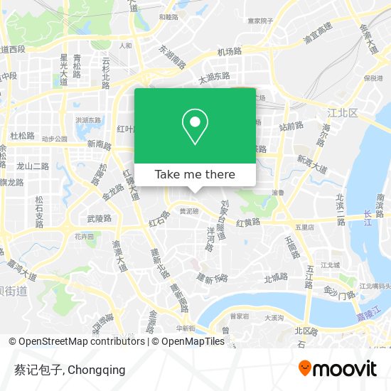 蔡记包子 map