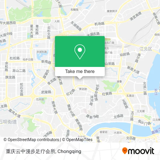 重庆云中漫步足疗会所 map